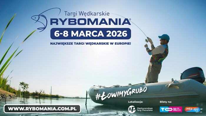 Rybomania 2026 - baner dla wystawców 2