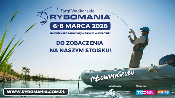Rybomania 2026 - baner dla wystawców